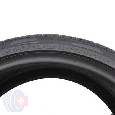 5. Opony 265/35 ZR22 4x PIRELLI 102W XL Scorpion Zero Asimmetrico T0 PNCS Letnie 2016 8mm