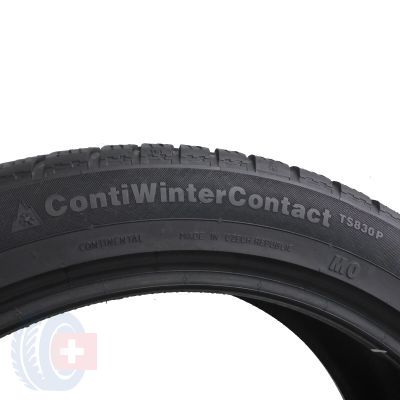 8. Opony 235/45 R19 4x CONTINENTAL 99V XL ContiWinterContact TS830P MO Zimowe 2016, 2019 6,2-7mm