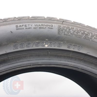 4. Opony 235/50 R18 2x BRIDGESTONE 97V Turanza T005 Letnie 2022