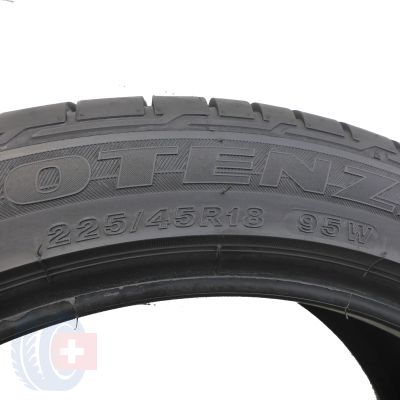 6. 2 x BRIDGESTONE 225/45 R18 95W XL Potenza RE050A Lato 2013