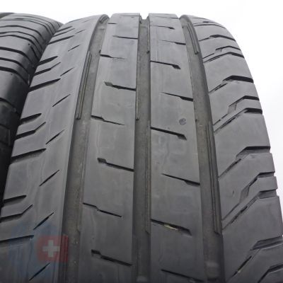 3. Opony 225/65 R16C 2x CONTINENTAL 112/110R ContiVanContact 200 Letnie 2022 7,8-8,2mm