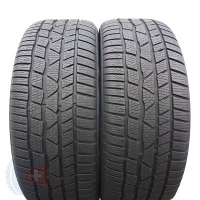 4. Opony 235/45 R19 4x CONTINENTAL 99V XL ContiWinterContact TS830P AO zimowe 7-8mm 2018 Jak Nowe