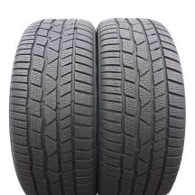 4. Opony 235/45 R19 4x CONTINENTAL 99V XL ContiWinterContact TS830P AO zimowe 7-8mm 2018 Jak Nowe