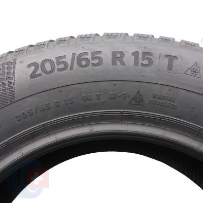 7. Opony 205/65 R15 2x CONTINENTAL 94T WinterContact TS 860 Zimowe 2020 Jak Nowe