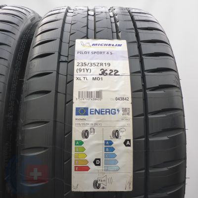2. Opony 235/35 ZR19 2x MICHELIN 91Y XL Pilot Spotr 4S M01 Letnie 2022/24