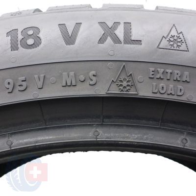 2. Opony 225/45 R18 2x CONTINENTAL 95V XL WinterContact TS870P Zimowe 2021, 2022 7-7,5mm