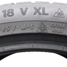 2. Opony 225/45 R18 2x CONTINENTAL 95V XL WinterContact TS870P Zimowe 2021, 2022 7-7,5mm