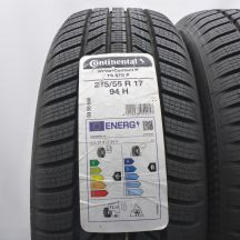 2. Opony 215/55 R17 2xCONTINENTAL 94H WinterContact TS 870 P Zimowe 2021