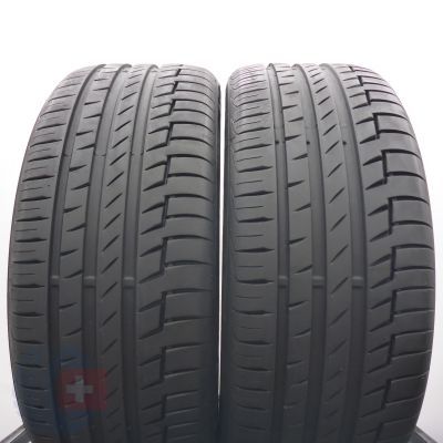 3. Opony 225/45 R17 4x CONTINENTAL 91V PremiumContact 6 Letnie 2020 7-6,5mm