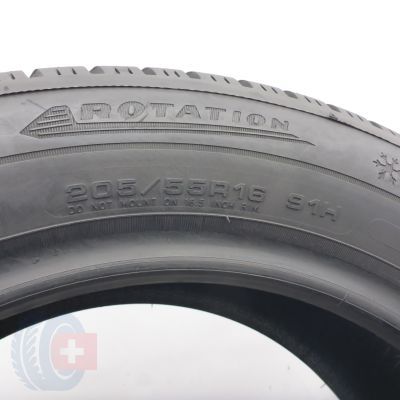 6. Opony 205/55 R16 2x DUNLOP 91H  Winter Sport 5  Zimowe 2023 8,5mm