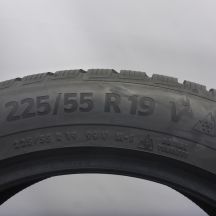 6. Opony 225/55 R19 2x CONTINENTAL 99V WinterContact TS 870 P Zimowe 2022 8mm 