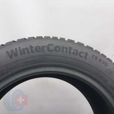 6. Opony 205/55 R16 4x CONTINENTAL 91H WinterContact TS 870 Zimowe 2022 9-8,8mm