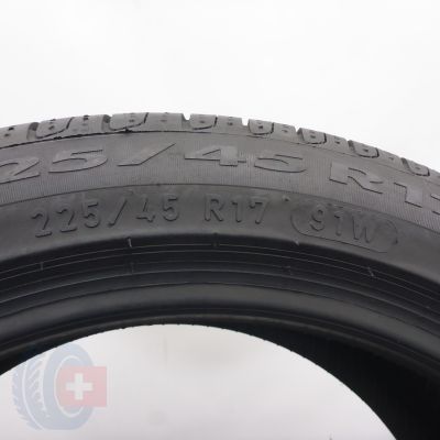 7. Opona 225/45 R17 1x PIRELLI 91W Cinturato P7 RFT BMW Letnia 2020 