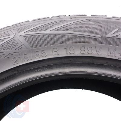 5. Opony 215/55 R18 4x VREDESTEIN 99V Winter Pro Zimowe 2021, 2022 7,2-7,8mm