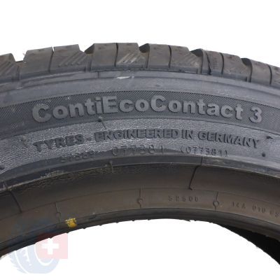 8. 4 x CONTINENTAL 155/60 R15 74T ContiEcoContact 3 Lato 2011, 2012 Nieużywane 