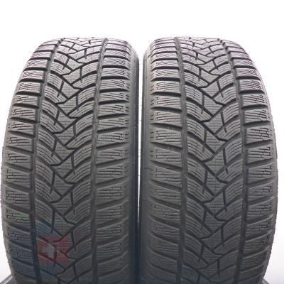 4. Opony 215/55 R17 4x DUNLOP 98V Winter Sport 5 Zimowe 2022 8-8,5mm