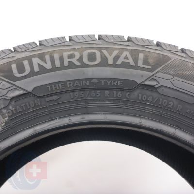 5. Opony 195/65 R16C 4x UNIROYAL 104/102R Snow Max 3 Zimowe 2021/22 