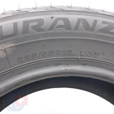 5. Opona 225/55 R16 1x BRIDGESTONE 98V Turanza T001 Letnia 2012 7mm 