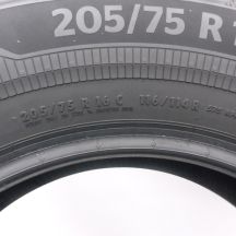4. Opony 205/75 R16C 2x CONTINENTAL 116/114R VanContact Eco Letnie 2022 7,2mm