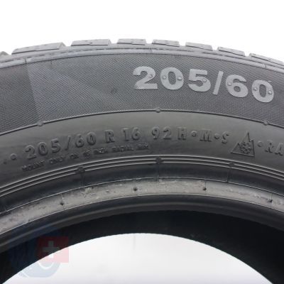 5. Opony 205/60 R16 2x CONTINENTAL 92H ContiWinterContact TS830P BMW Zimowe 2021 7mm