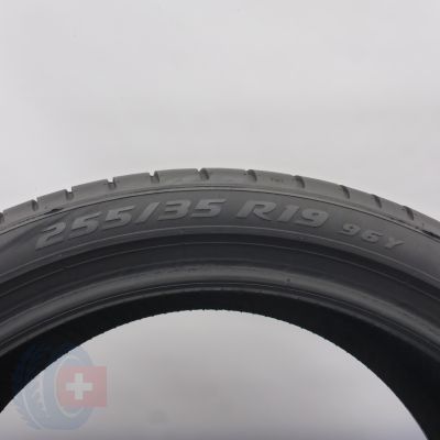 5. Opony 255/35 R19 2x PIRELLI 96Y XL PZero RunFlat Letnie 2019, 2023 6,2-6,6mm