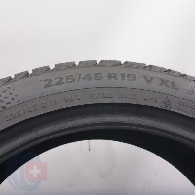 8. Opony 225/45 R19 4x CONTINENTAL 96V XL WinterContact TS 860 S RSC BMW Zimowe 2020 