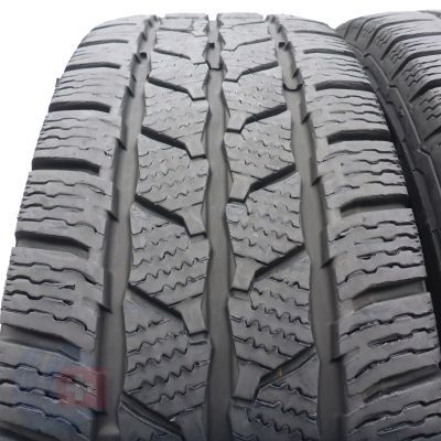 3. Opony 205/75 R16C 2x CONTINENTAL 113/111R VanContact Winter Zimowe 2024 6,8-7,2mm