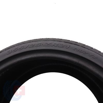 4. Opony 355/25 R21 2x PIRELLI 107Y XL PZero L Letnie 2016 6,8mm