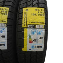 2. 2 x KORMORAN 185/75 R16C 104/102R Vanpro Winter 2020 Zima JAK NOWE
