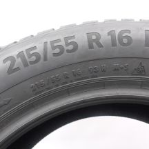 3. Opona 215/55 R16 1x CONTINENTAL 93H WinterContact TS 870 Zimowa 2022 Jak Nowa