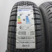3. Opony 175/65 R15 2x GOODYEAR 88H XL Vector 4Seasons Gen-3 Wielosezonowe 2022 