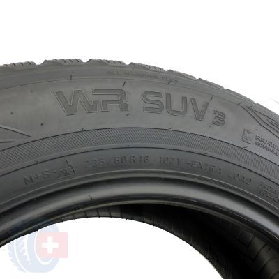 6. 4 x NOKIAN 235/60 R18 107V XL WR SUV 3 Zima  6-6.5mm 