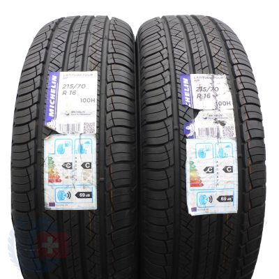 3. Opony 215/70 R16 4x MICHELIN 100H Latitude Tour HP Letnie 2015 Niużywane