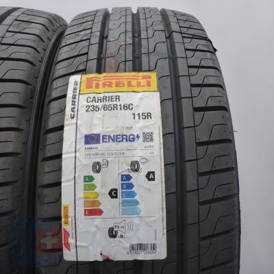 3. Opony 235/65 R16C 2 x PIRELLI 115/113R Carrier Letnie 2022 