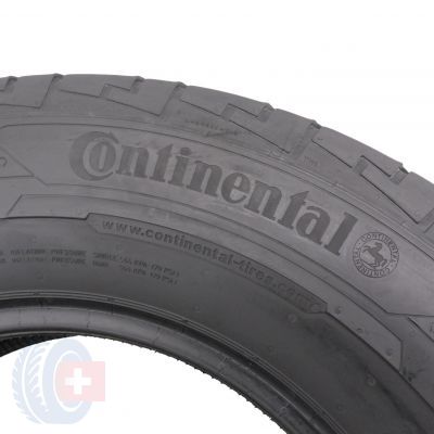 5. 4 x CONTINENTAL 225/75 R16C 116/114R 6-7mm ContiVanContact 100 Lato DOT17