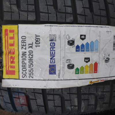 2. Opony 255/50 R20 2x PIRELLI 109Y XL Scorpion Zero Letnie M+S 2022 Nieużywane