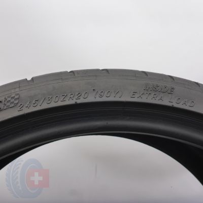 4. Opony 245/30 R20 2x MICHELIN 90Y XL PilotSport 4S Letnie 2019, 2020 6mm