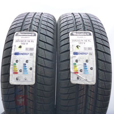 3. Opony 225/60 R16 4x BARUM 102V XL Polaris 5 Zimowe 2024 