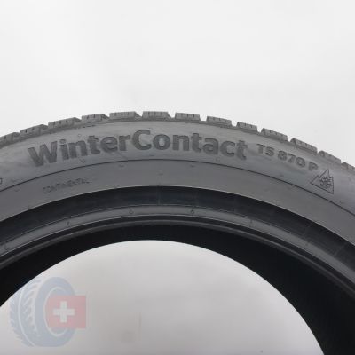 5. Opony 245/45 R19 2x CONTINENTAL 102V XL WinterContact TS 870 P Zimowe 2023/25 8,5-7,5mm