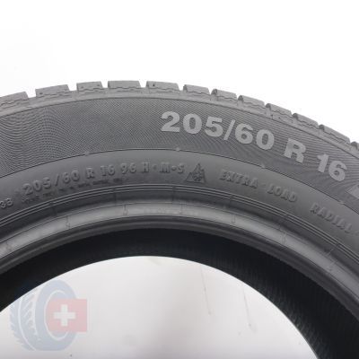 8. Opony 205/60 R16 4x CONTINENTAL 96H XL ContiWinterContact TS 830 P Zimowe 2025 9-8,2mm