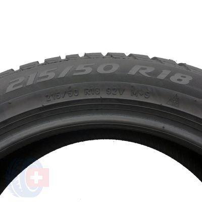 7. Opony 215/50 R18 2x PIRELLI  92V Winter Sottozero 3 Zimowe 2019 7.2-7.5mm