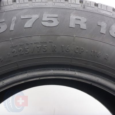4. Opony 225/75 R16CP 2x CONTINENTAL 116R VancoCamper Letnie 2020 7,8mm