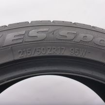 5. Opony 215/50 R17 2x TOYO 95W XL Proxes Sport Letnie 2018 6,8-7mm