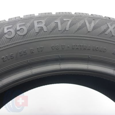 6. Opony 215/55 R17 4x GISLAVED 98V XL Euro Frost 6 Zimowe 2021/23 7,8-8mm 
