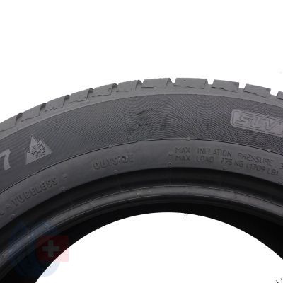 7. Opony 225/60 R17 2x CONTINENTAL 99H ContiWinterContact TS830P RunFlat Zimowe 2023 7,2-7,4mm