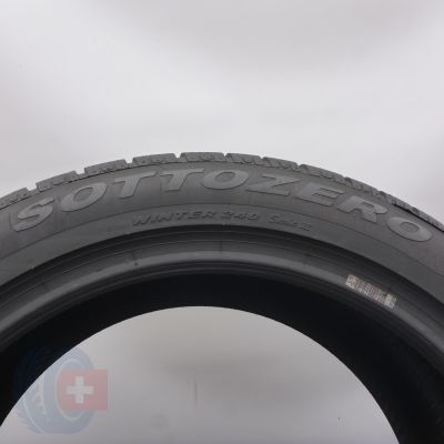 10. Opony 255/45 R19 4x PIRELLI 100V XL NO Sottozero Winter 240 Serie II Zimowe 2024 6,2-7mm