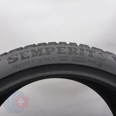 6. Opony 235/40 R19 4x SEMPERIT 96V XL Speed-Grip 5 Zimowe 2024 7,5-8,2mm