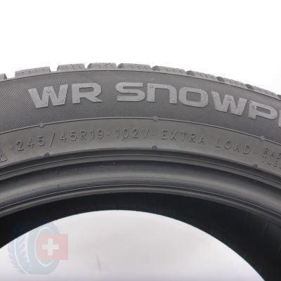 6. Opona 245/45 R19 1x NOKIAN 102V XL WR Snowproof P Zimowa 2022 6,5mm 