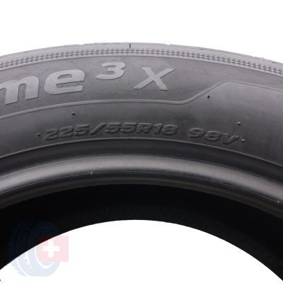 4. 2 x HANKOOK 225/55 R18 98V Ventus Prime 3X K125A Lato 6,4mm 2023