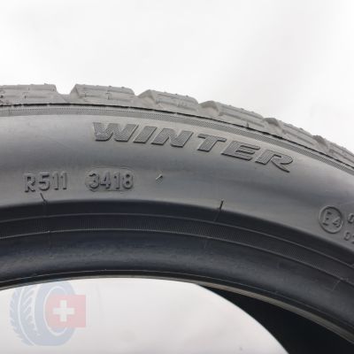 7. Opony 225/45 R18 2x PIRELLI 95V XL Sottozero 3 Winter Zimowe 2018, 2021 5,7-6mm